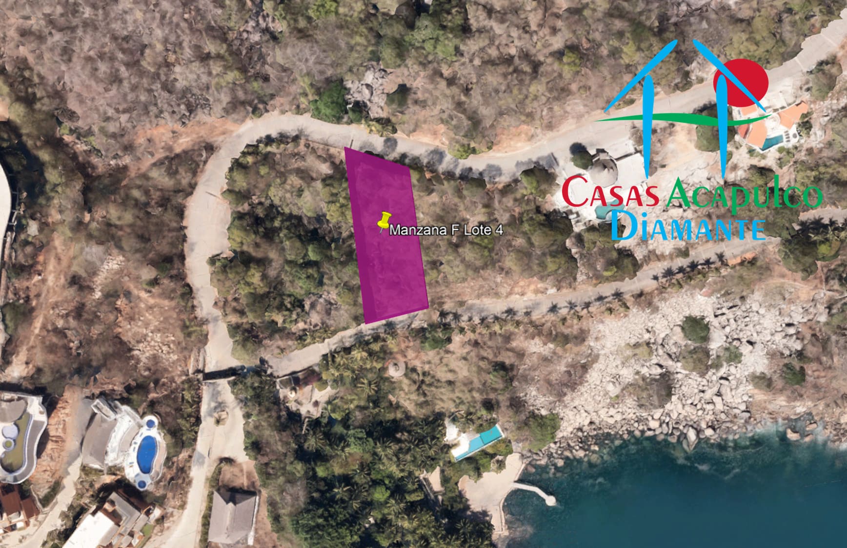 Terreno Brisas del Marqués Manzana F Lote 4 - Vista aérea 1